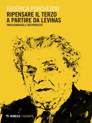 cover image of Ripensare il terzo a partire da Levinas